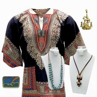 Minx Richie Oscar Montoya Screen Worn Shirt, Necklace Set, Pendant & Belt Buckle Ep 202, 205, 206, 207, 208 | VIP Fan Auctions