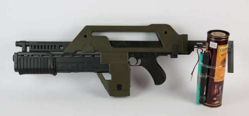 Aliens (1986) M41-A Pulse Rifle Replica HERO Model 1/1 LED Factory made and manufactured by… | Ewbank’s