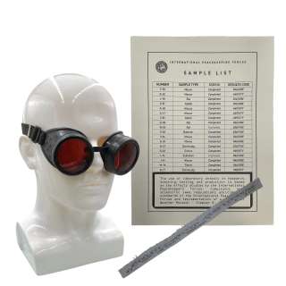 Lot #22: Snowpiercer Andre Layton (Played By Daveed Diggs) Production Used List, Shirt Map & Red Goggles