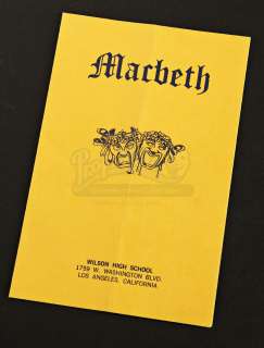 MY GIRL 2 - Vada‘s (Anna Chlumsky) Macbeth Program