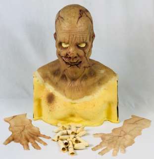 Lot 228 - The Bye Bye Man (2017) - Doug Jones Silicone Mask, Top of Hands and Finger Tips on a Doug Jones life