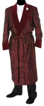 Lot 422 - "President Snow" greenhouse ensemble from The Hunger Games: Mockingjay - Part 2 .