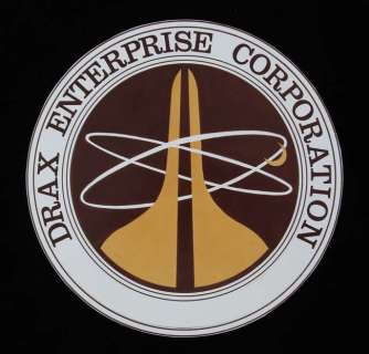 James Bond Moonraker - Drax Enterprise Corporation vintage sticker, and a Moonraker sticker (2). | Ewbank’s