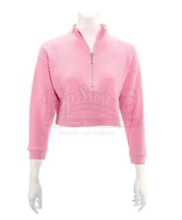 MIGHTY MORPHIN POWER RANGERS (1993-1996) - Lot 145 - Kimberly Hart‘s (Amy Jo Johnson) Pink Power Ranger Pink Crop Top
