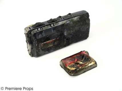 1408 Mike (John Cusack) Charred Voice Recorder Movie Props | Premiere Props
