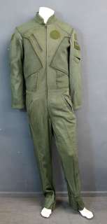 Lot 3084 - Independence Day (1996) - Green jumpsuit from the film starring Will Smith, Jeff Goldblum and Bill P