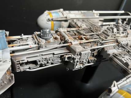 Master Replicas Y-Wing Studio Scale - Modified and Repainted as ‘Gold Leader’