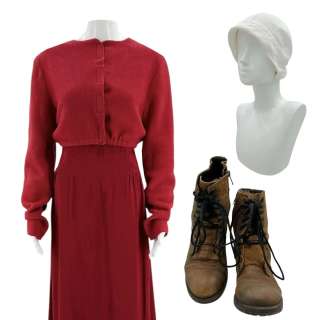 The Handmaid’s Tale Emily Malek Screen Worn Sweater, Dress, Bonnet & Boots Ep 301 | VIP Fan Auctions