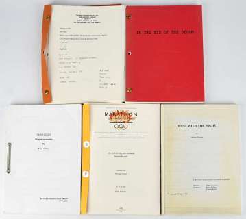 The Marc Wolff Collection: Five Original Production Scripts, Proof of Life (2000) and others | Ewbank’s