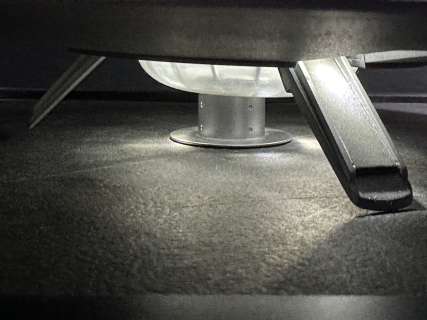 PRICE DROP Twilight Zone "The Invaders" Saucer (Moebius C-57D) with Lights, Base