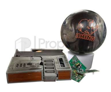 Jumanji Welcome to the Jungle Destroyed Game Console & Bowling Ball | The Prop Block