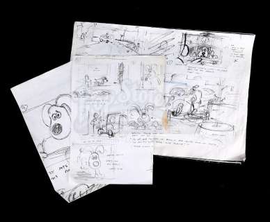 The Curse of the Wererabbit | Set of Storyboards | Propstore