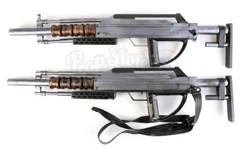 Divergent (2014) | Two Erudite Mutiny Rifles | Propstore