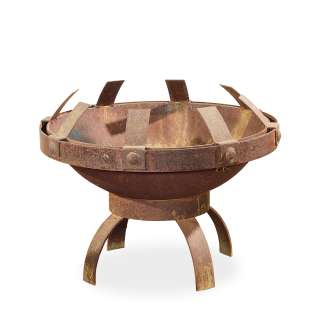 Production-Used Metal Fire Pit from Survivor - Seasons 4-13, 3ft x 3ft - ImagineNationTVC LOP | Goldin