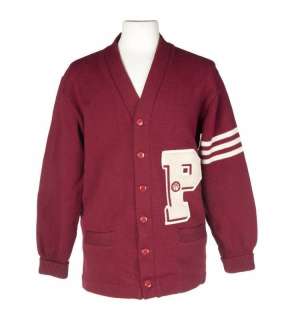 Lot 33 - TOBEY MAGUIRE PLEASANTVILLE SWEATER