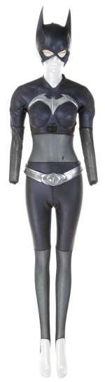 Lot 548 - Alicia Silverstone ‘Batgirl‘ ensemble from Batman & Robin.