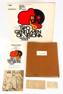 Two Gentlemen of Verona, Original Production Script for the rock- musical show, [London, 1973];… | Ewbank’s