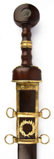 Lot 3008 - Gladiator II (2024) Maximus production made Stunt Sword in Sheath with Letter of Authenticity (LOA)…
