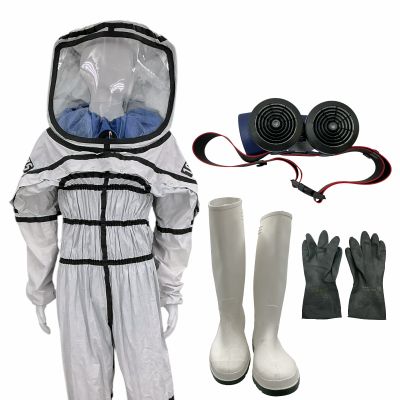 Project Hail Mary Grace Screen Worn Hazmat Suit, Ventilator, Gloves & Wellies Ch 6 Sc 13e E-Fb3 | VIP Fan Auctions