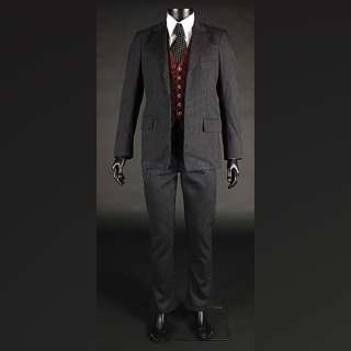 Dracula - Lot 418 - Alexander Grayson (Jonathan Rhys Meyers) Burgundy Waistcoat Suit