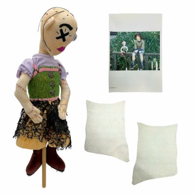 Power Rangers S.P.D. (2005) Mora (Olivia James Baird) Screen Used Puppet, (2) Blank Pages & Photo W/ Actor | VIP Fan Auctions