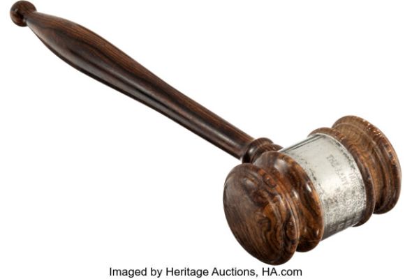 What’s My Line? (CBS TV, 1950-1967), Dorothy Kilgallen’s Gavel. | Heritage