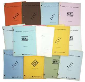 Lot of 15 ’’Taxi’’ Scripts From 1979-1982 -- From the Estate of Sam Simon, Co-Creator of ’’The Simpsons’’ & Writer on ’’Taxi’’ | Nate Sanders