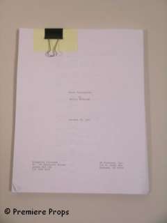 Seven Psycopaths Screen Used Script Movie Props | Premiere Props