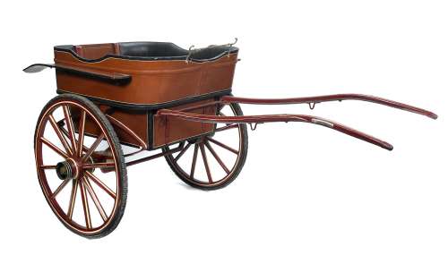 A paint decorated jaunting cart from the set of The Quiet Man possibly Irish late 19th/early 20th century | Bonhams