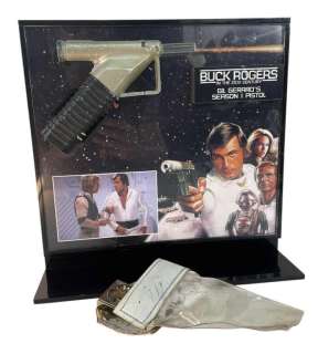 Buck Rogers in the 25th Century (1979-1981) - Buck Rogers Hero Light-up Pistol & Holster - Lot A | Hanlin Auction Service