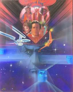 Star Trek Iii: the Search For Spock (1984) | Hand-Painted Bob Peak Poster Concept Illustration | Propstore