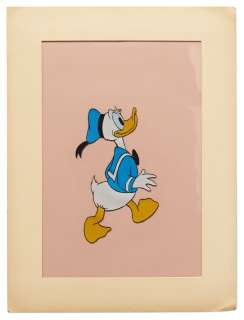 Disney Animation Screen-Used Cel of Donald Duck | Nate Sanders