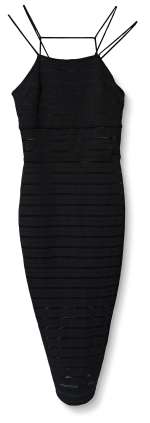 Kim Kardashian Owned Black Spaghetti Strap Dress | Nate Sanders