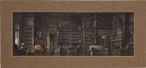 Boris Karloff’s Stage Sketch for The Linden Tree. ... | Heritage