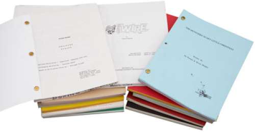 1990s Science Fiction and Horror Movie Scripts.... | Heritage