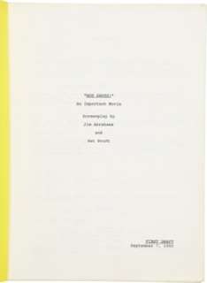 Hot Shots! Effects Supervisor’s Script.... | Heritage