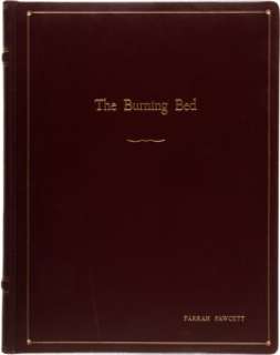 A Farrah Fawcett Script from "The Burning Bed."