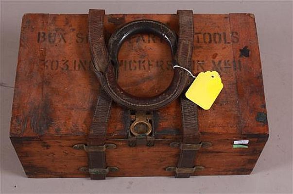 "SAHARA" - .303 VICKERS MG SPARE PARTS BOX (NO PARTS) PROP | Apple Tree Auction Center