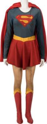 Helen Slater "Supergirl" Signature Superhero Uniform from Supergirl (TriStar, 1984).