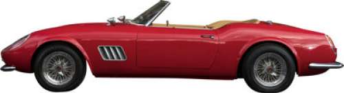 Prop "Ferrari 250 GT California" replica used in the crash scene of Ferris Bueller’s Day Off... | Heritage