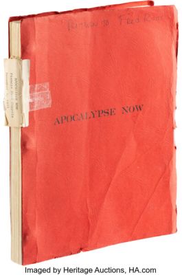 Apocalypse Now (Zoetrope, 1979), Pair of Zoetrope Production Scripts, Including Francis Ford Coppola First Revision of John Milius Original Screenplay (ca. 1975). (Total: 2 Items)