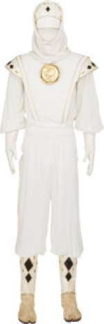 Mighty Morphin Power Rangers: The Movie (TCF, 1995), Jason David Frank "Tommy Oliver" White Ranger Ninjetti Hero Costume. | Heritage