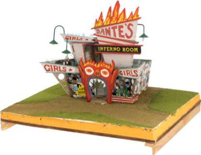 Beetlejuice (Warner Bros., 1988), "Dante‘s Inferno" Miniature.