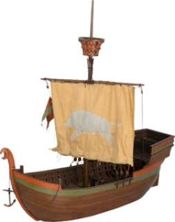The Princess Bride (TCF, 1987). Wallace Shawn "Vizzini" Kidnapper‘s Boat Miniature.