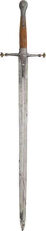 Eddard "Ned" Stark (Sean Bean) Action Longsword from Game of Thrones (HBO® Original 2011-2019, Season 1).