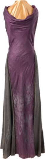 Cersei Lannister (Lena Headey) Purple Wrap Dress from Game of Thrones (HBO® Original 2011-2019, Season 1).