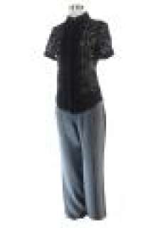 Passengers | Aurora’s Black Lace Top & Gray Pants | ScreenBid