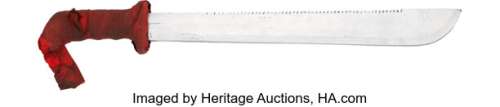 Rick Grimes (Andrew Lincoln), Action Red Handled Machete from The Walking Dead (AMC 2010-2022, Seasons 4-5). | Heritage