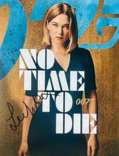 James Bond 007: No Time To Die - Leia Seydoux (Madeline) - Autograph | Catawiki