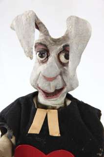 Lot 624 - White Rabbit puppet from Alice in Wonderland